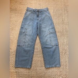 NWT Citizens of Humanity Marcelle Low Slung Easy Cargo Cloud Nine size 25